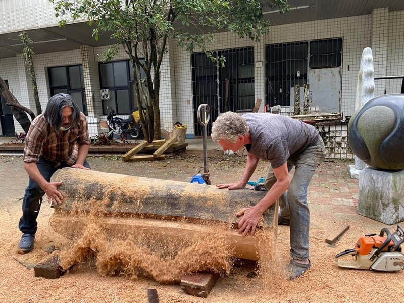 三芝國小陽住分校變身「陽住國際山海藝術中心」