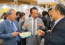 東京國際食品展開幕 翁章梁行銷阿里山好滋味 東京國際食品展開幕 翁章梁行銷阿里山好滋味