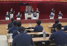 慈濟志工慰警辛勞 波麗士聯合慈濟反詐 (圖/臺北市政府警察局)