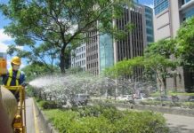 北市府發布今年首次熱浪預警通報 (圖/臺北市政府環保局)