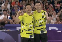 奧運羽球/麟洋配扛住壓力 連過2關 (圖/愛爾達 fb)