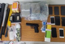 強力掃蕩暴力討債 查扣數百萬不法所得 (圖/警政署)