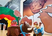 來十三行博物館捏出專屬史前怪獸