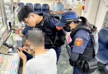 老翁迷戀假少婦遭誘匯款 警急阻詐 (圖/警政署)