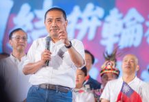 侯友宜重返陳長文路線 來得及! (圖/取自侯友宜臉書)