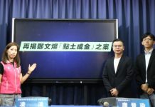 鄭文燦「點土成金」 賴清德與蔡英文是否知情? (圖/國民黨)