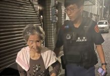 失智深夜坐路旁興安暖警護返家