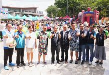 大里人潑水節沁涼登場 大玩水仗 (圖/台中市政府民政局)