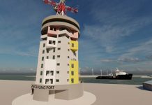 維護國際港口新意象 臺中港信號台整修工程啟動 圖片取材自臺中港務分公司工程處