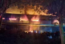 柳營隆順綠能昨晚大火 消防安檢零缺失?! 圖/翻攝「社會事新聞影音」