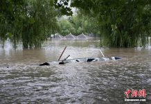 2天下了2年的雨 杜蘇芮已造成北京11死27失蹤 北京暴雨強襲,兩、三天就下了約兩年份的總降雨量,已造成11死27失蹤。圖/中新社