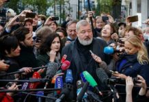 戰鬥民族祝賀打壓超省心 調查記者獲諾貝爾和平獎驚奇