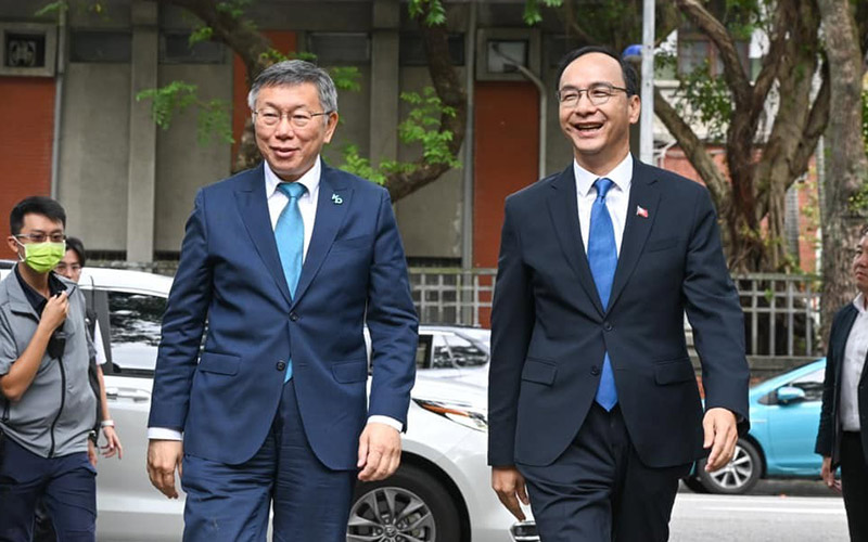 藍白政黨協商啟動!朱:一黨獨大時代結束 柯:談到有共識為止