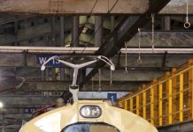 臺日友好同名車站 田中站締結5周年 EMU100自強號風華再現 圖/交通部