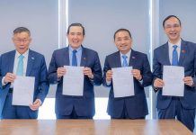 「藍白合」大逆轉 朱立倫感謝侯、柯以大局為重 (圖/取自萬美玲臉書)