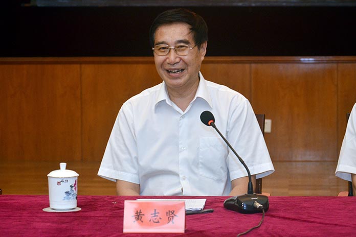 全國政協常委、台盟中央常務副主席黃志賢。