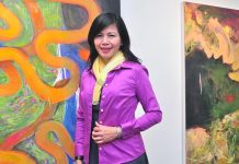 抽象藝術浪潮襲捲全球 劉涓 畫作震撼國際藝壇