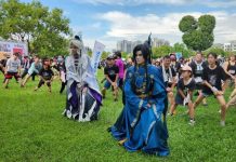 霹靂英雄素還真現身! 全國首場「霹靂路跑」在台中