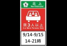 預告標誌圖形化 用路人易辨識