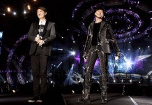 林俊傑成都唱黎明站台 大雨澆不熄熱情