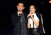 莫文蔚廣州輕撫古箏 老友任賢齊任嘉賓