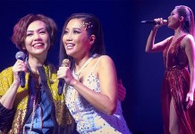 A-Lin新加坡站陳潔儀站台 惺惺相惜互讚