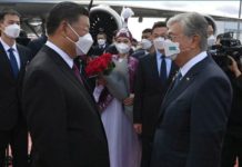 疫情以來習近平首次外訪 哈薩克儀仗隊罕見戴口罩