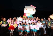 三麗鷗家族明星攜手登場 碧潭寫生趣引爆超萌魅力