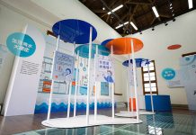 百年歷史「新竹水道取水口展示館」 結合AR科技深耕愛水教育理念 圖/新竹市政府提供