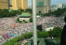 蔡英文喊話無效 軍公教九三逾15萬人上凱道反汙名