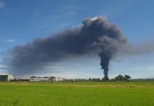 屏東塑膠工廠火警 濃煙外太空可見