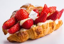 網路人氣甜點名店 台南小鹿家快閃晶華「草莓四葉乳酪可頌」持續秒殺中