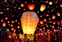 2018新北市平溪天燈節 三麗鷗重量級明星現身