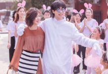 劉詩詩街拍笑不攏嘴 溫婉嫺靜氣質如蘭