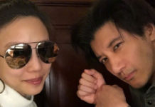 王力宏妻子撒狗糧 古老咖啡廳享受時光