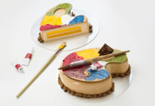 大玩藝術風 父親節蛋糕化身調色盤加畫筆造型