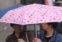 華南雲系東移 北部、東北部轉濕涼