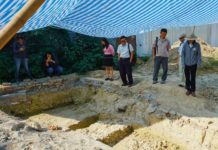 施工挖到舊城牆 高市試圖力保古蹟