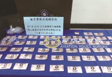 身背53包毒咖啡赴澎 過安檢遭捕