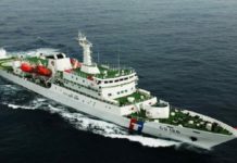 馬公港1號碼頭 台南艦泊靠一個月