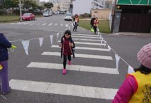 提升學童過馬路安全 澎推交通指揮繩、旗幟