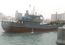 陸船攜帶豬肉 船家稱船員食物