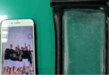 iPhone墾丁落海 北漂桃園還能用