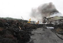 后里廢輪胎廠火警 惡臭豐原、西屯遭殃