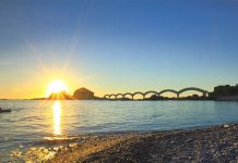 2019年最後夕陽 氣象局告訴你絕佳地點