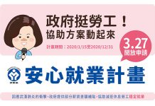 疫情重創就業市場 「安心就業計畫」自3/27開始申請