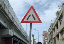 大同分局宣導 夜間視線不佳騎乘機車減速慢行