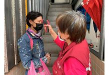 動保員眉心出現不明紅點 防疫秘密武器 紅外線測溫槍