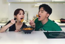 楊丞琳挑戰炒年糕 鄭元暢讚比餐廳好吃