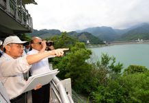 視察曾文水庫 蘇揆:把「水」做好 讓世世代代不為水而苦
